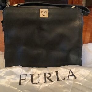 Furla Italian🇮🇹 Brand Black Leather Women's Bag